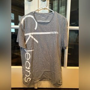 calvin Klein gray shirts